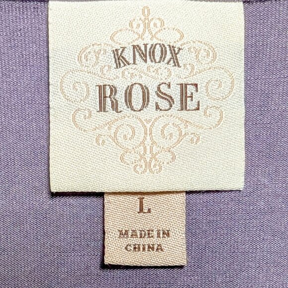 Knox Rose Embellished Tunic Tank Top in Lavender - Picture 2 of 9